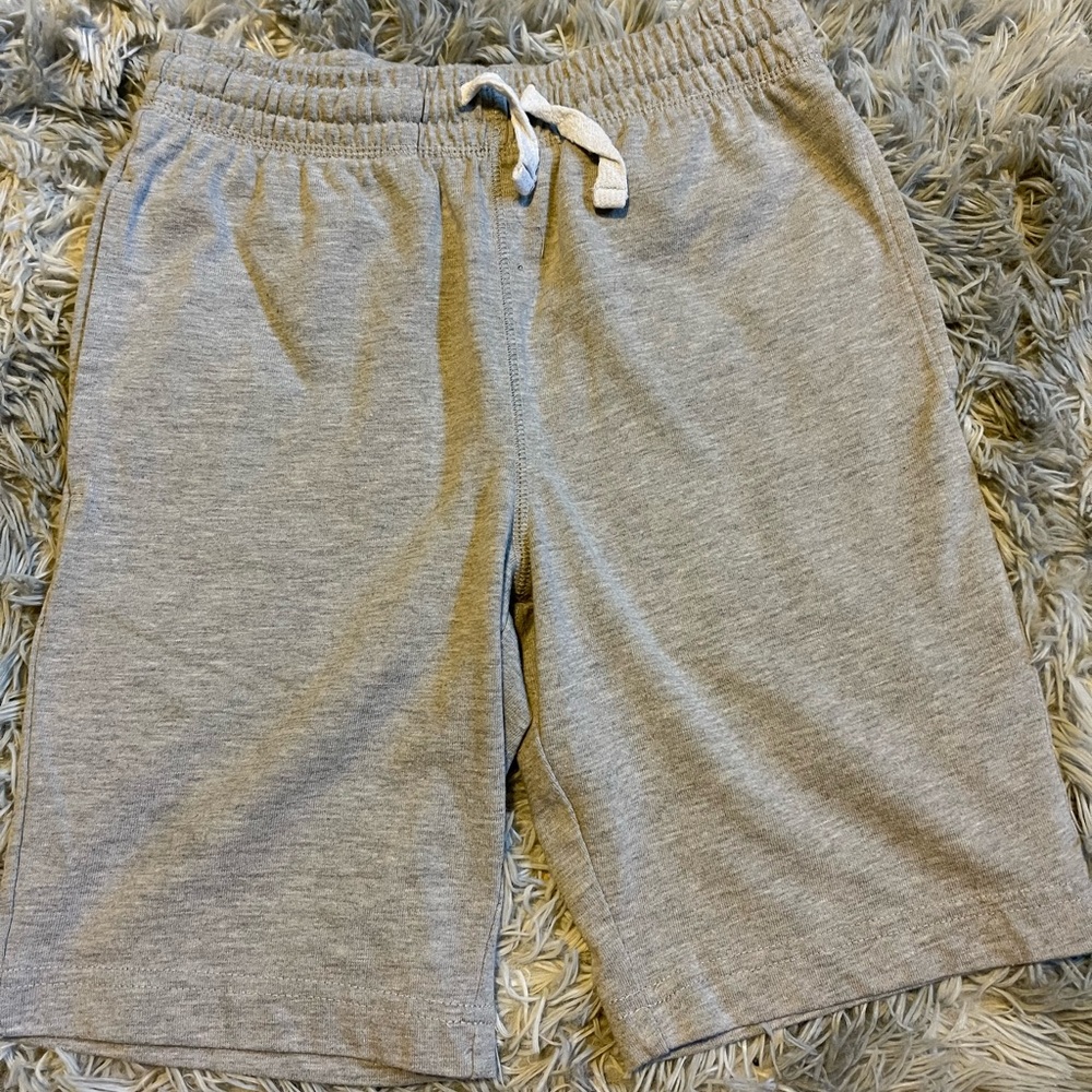 Simply styled youth athletic sweat shorts